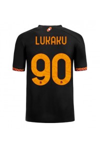 AS Roma Romelu Lukaku #90 Jalkapallovaatteet Kolmaspaita 2023-24 Lyhythihainen